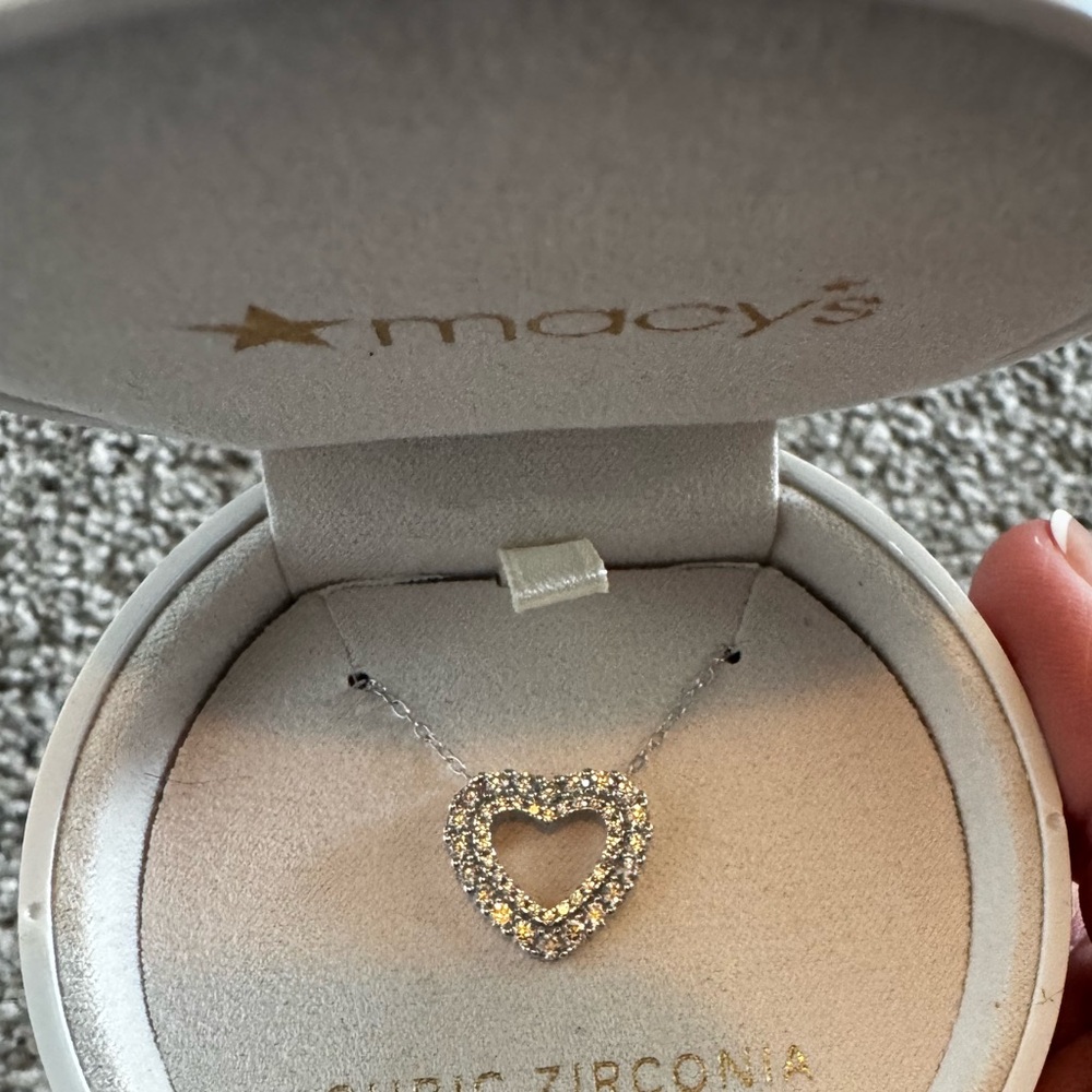 Macy's Red and Gold Ornament with Necklace - Picture 4 of 4